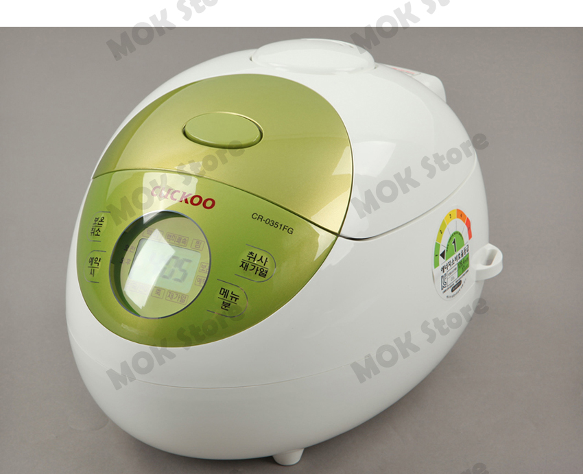 CUCKOO CR0351FG Quick Electric Rice Cooker 3 Cups / 220240V (CR035XF